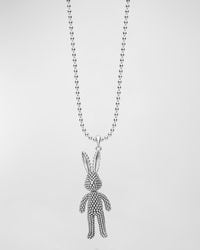 Lagos - Sterling Rare Wonder 45Mm Rabbit Pendant Necklace - Lyst
