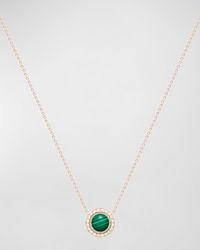 Piaget - Possession 18k Rose Gold Possession Malachite Pendant Necklace - Lyst