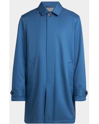 Kiton - Apos;S Concealed-Placket Raincoat - Lyst