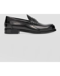 Givenchy - Mr G Brushed Leather Penny Loafers - Lyst