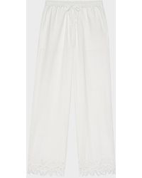 Rails - Emmie Embroidered Drawstring Pants - Lyst