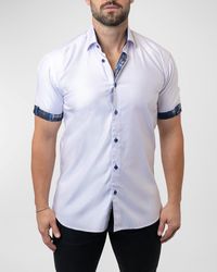 Maceoo - Galileo Grate Sport Shirt - Lyst