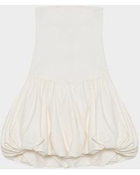 Jonathan Simkhai - Pollie Strapless Mini Bubble Dress - Lyst