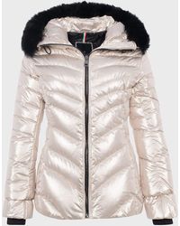 Gorski - Apres-Ski Jacket With Detachable Toscana Lamb Shearling Hood Trim - Lyst