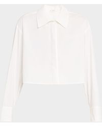 A.L.C. - Maude Cropped Button-Front Top - Lyst