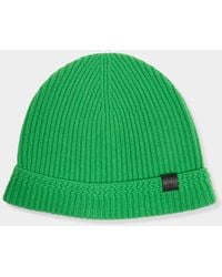 Tom Ford - Apos;S Ribbed Cashmere Tf-Tab Beanie Hat - Lyst