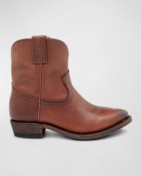Frye - Billy Leather Short Western Boots - Lyst