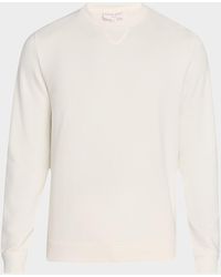 Derek Rose - Quinn Cotton-Modal Loopback Crewneck Sweatshirt - Lyst