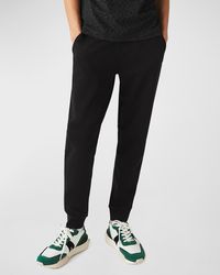 Lacoste - Solid Active Double Face Slim Fit Joggers - Lyst