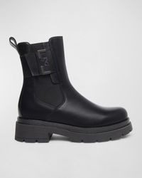 Nero Giardini - Leather Buckle Chelsea Boots - Lyst