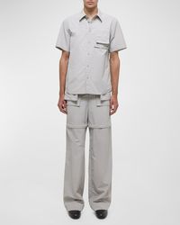 Helmut Lang - Air Nylon Pocket Short-Sleeve Shirt - Lyst