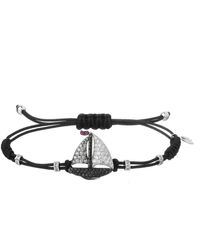 Pippo Perez - Sailboat Multi-diamond Pull-cord Bracelet - Lyst