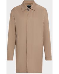 ZEGNA - Apos;S Microfiber Raincoat - Lyst