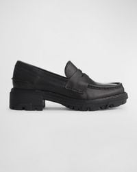 Rag & Bone - Shiloh Casual Leather Penny Loafers - Lyst