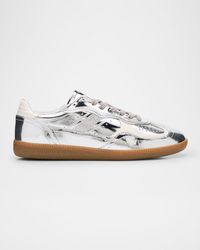 Alohas - Tb.490 Rife Shimmer Metallic Leather Sneakers - Lyst