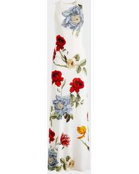 Alice + Olivia - Delora Open-Back Sleeveless Maxi Dress - Lyst