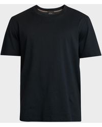 Brioni - Cotton Crewneck T-Shirt - Lyst