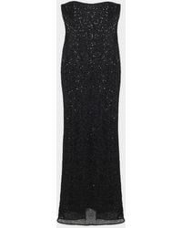 Jonathan Simkhai - Xyla Strapless Sequin Column Gown - Lyst