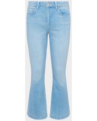 L'Agence - Ali High-Rise Slim Flare Jeans - Lyst
