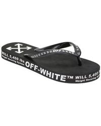 off white flip flops price