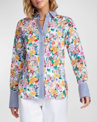 Robert Graham - Priscilla Floral-Print Button-Down Shirt - Lyst