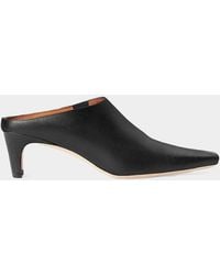 STAUD - Wally 55Mm Leather Mules - Lyst