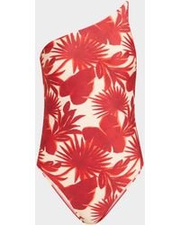 Lenny Niemeyer - Asymmetric Slim One-Piece Swimsuit - Lyst