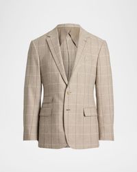 Ralph Lauren - Kent Wool, Silk, And Cashmere Check Sport Coat - Lyst