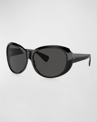 Oliver Peoples - Maridan Acetate & Plastic Round Sunglasses - Lyst