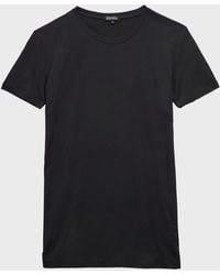 ZEGNA - Slim Fit Micromodal Crewneck T-shirt - Lyst