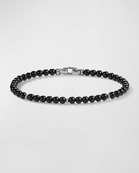 David Yurman - 4mm Bijoux Spiritual Beads Bracelet With Silver - Lyst