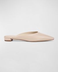 Vince - Ana Ana Leather Ballerina Mules - Lyst