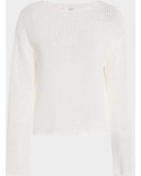 Vince - Coated Cotton Pullover - Lyst