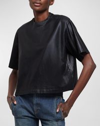 Jonathan Simkhai - Label Short-Sleeve T-Shirt - Lyst
