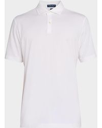 Peter Millar - Albatross Cotton Piqué Polo - Lyst