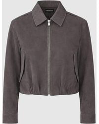 Lamarque - Robbie Suede Bomber Jacket - Lyst