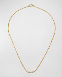 Paul Morelli - Pipette & Linea 18K Diamond Necklace - Lyst