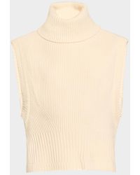 Jonathan Simkhai - Maple Wool & Cashmere Sleeveless Turtleneck Top - Lyst
