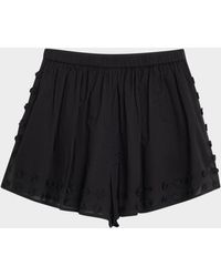 Ulla Johnson - Nima Cotton Coverup Shorts - Lyst