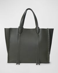Callista - Grained Leather Tote Bag - Lyst