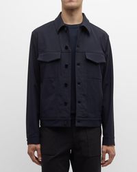 Theory - The River Jacket - Lyst