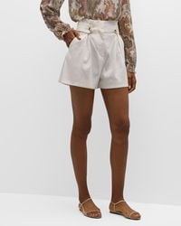 Veronica Beard - Franzi High-Rise Tailored Shorts - Lyst