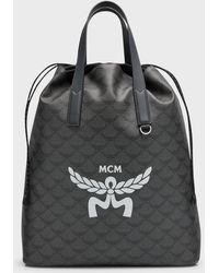 MCM - Lauretos Himmel Drawstring Backpack - Lyst