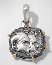 David Yurman - 17mm Zodiac Amulet Enhancer In Silver & Gold - Lyst