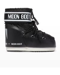 Moon Boot - Classic Bicolor Lace-up Short Snow Boots - Lyst