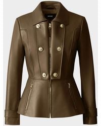 Mackage - Agatha Quilted Mixed-Media Hooded Down Jacket - Lyst