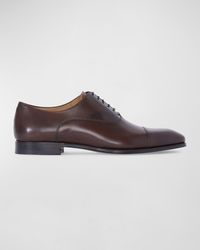 Paul Stuart - Apos;S Hark Leather Oxfords - Lyst