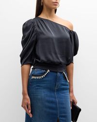 Ramy Brook - Amani One-Shoulder Blouse - Lyst
