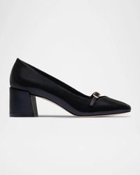 Bernardo - 50Mm Amelie Leather Mary Jane Pumps - Lyst