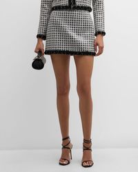 Le Superbe - Rosebud Tweed Mini Skirt - Lyst